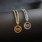 Good luck necklace pendants in gold and silver